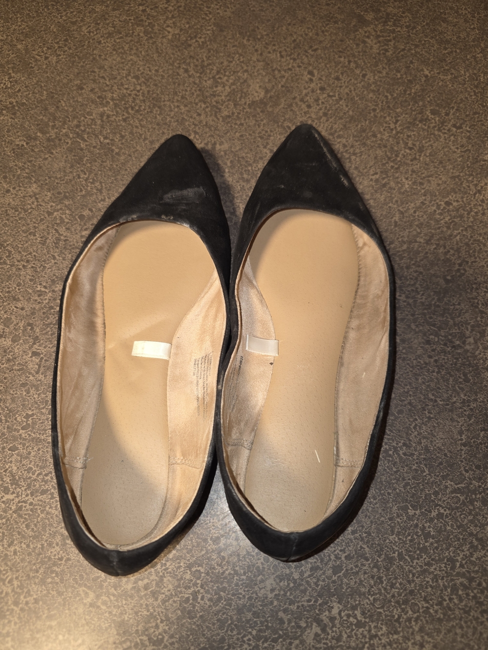 Well Worn Black Flats - Picture 2 of 3